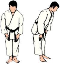 Le salut en judo