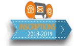 INSCRIPTIONS 2018 - 2019